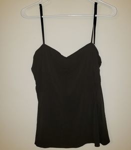 Theory charcoal cami blouse M